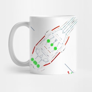 Aviation Pilot Display mandala Pattern 2 Mug